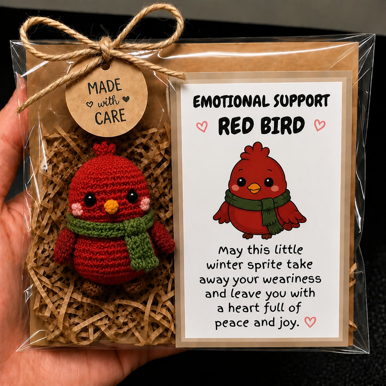 🔥🔥Last Day 49% OFF 🎁💕 Handmade Christmas Therapy Plush Crew🎄✨