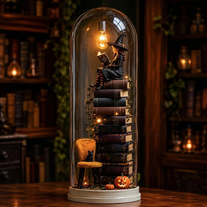 🎅🎅 2026 Christmas Gift 50% Off--⏳ Last Day 49% OFF – Halloween Glass Dome Miniature Scene Ambient Lamp