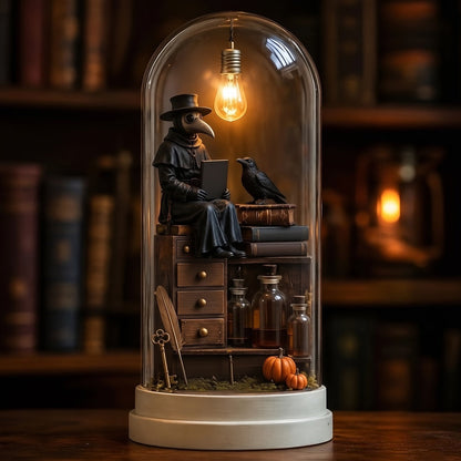🎅🎅 2026 Christmas Gift 50% Off--⏳ Last Day 49% OFF – Halloween Glass Dome Miniature Scene Ambient Lamp