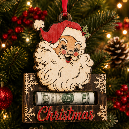 🎅 2026 Christmas Gift 50% Off--Christmas Cash Gift Ornament | Money Holder Tree Decoration 10 Styles