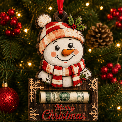 🎅🎅 2026 Christmas Gift 50% Off--Christmas Cash Gift Ornament | Money Holder Tree Decoration 10 Styles