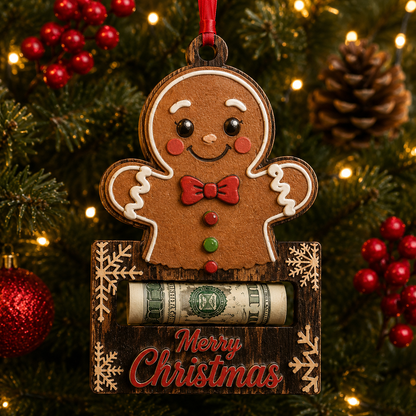 🎅🎅 2026 Christmas Gift 50% Off--Christmas Cash Gift Ornament | Money Holder Tree Decoration 10 Styles