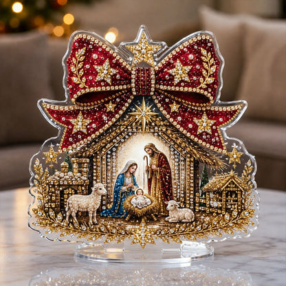 🎅 2026 Christmas Gift 50% Off--Christmas Faith Crystal Diamond Painting DIY Kit