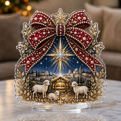 🎅🎅 2026 Christmas Gift 50% Off--Christmas Faith Crystal Diamond Painting DIY Kit