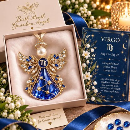 👼Christmas Zodiac Guardian Angel Keepsake