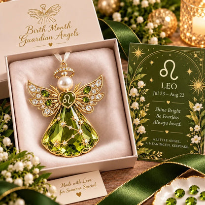 👼Christmas Zodiac Guardian Angel Keepsake