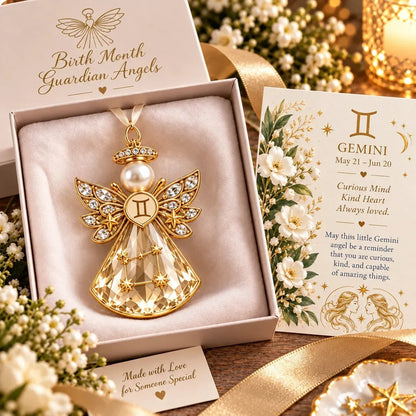 👼Christmas Zodiac Guardian Angel Keepsake