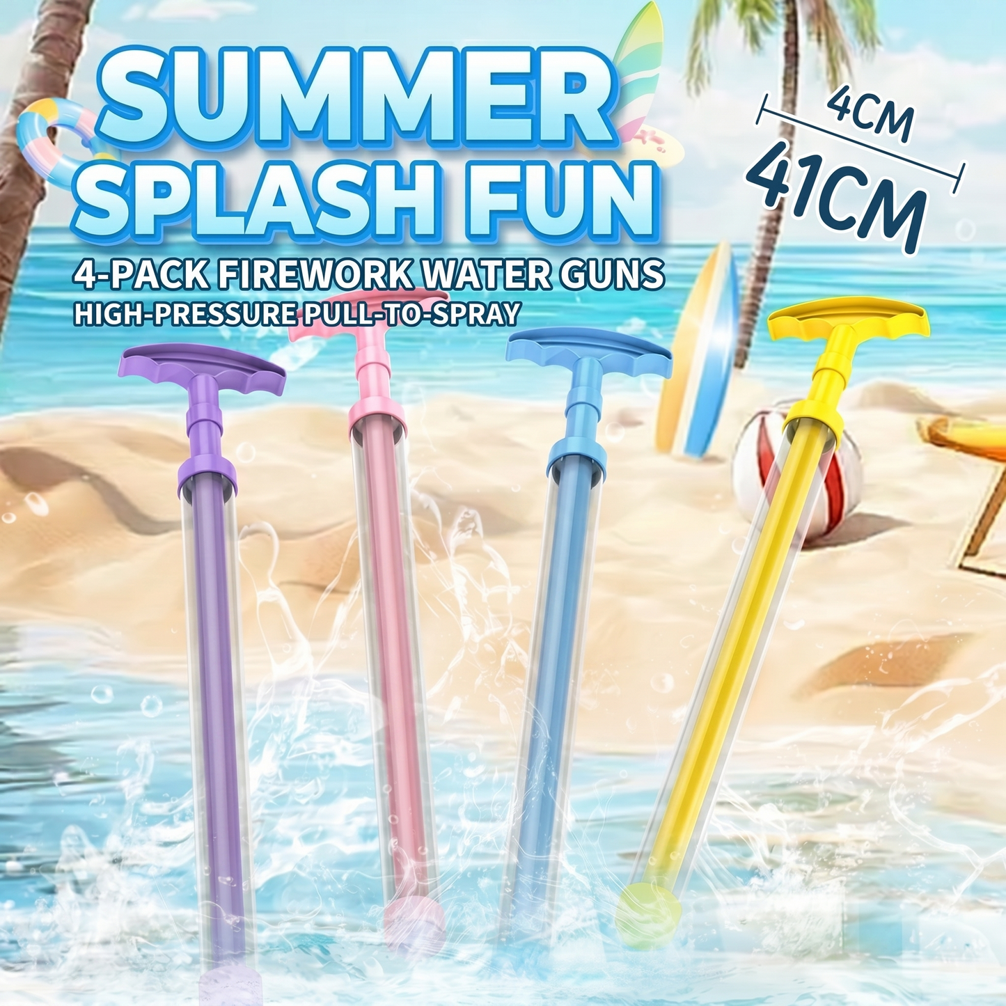 🎆💦Outdoor Water Spray Toy – The Ultimate 360° Dreamy Spray for Summer Spectacles