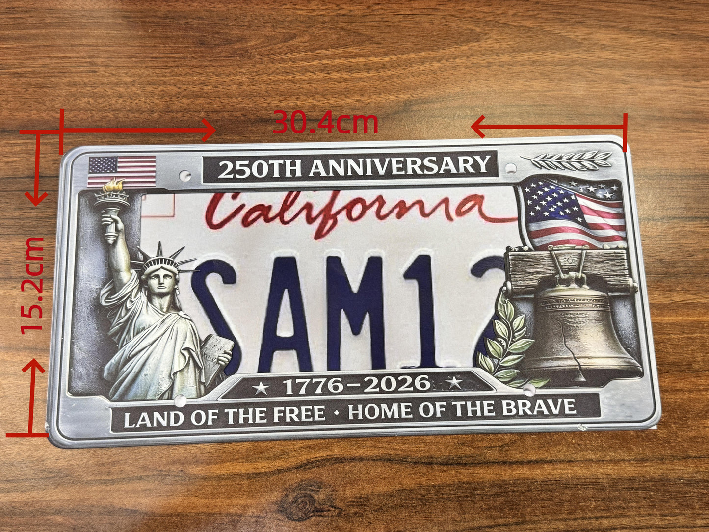 🦅LAST DAY 49% OFF-🔥250th Anniversary Commemorative License Plate Frame