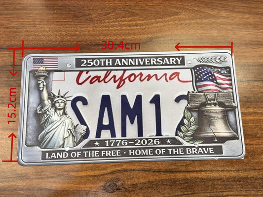 🦅LAST DAY 49% OFF-🔥250th Anniversary Commemorative License Plate Frame