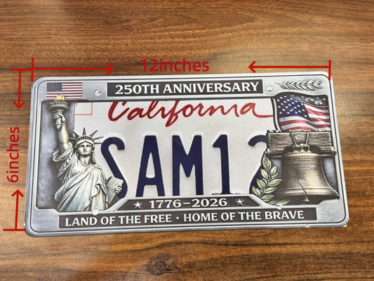 🦅🦅LAST DAY 49% OFF-🔥250th Anniversary Commemorative License Plate Frame