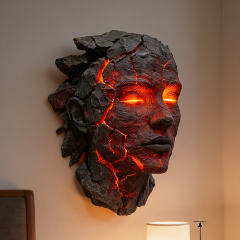 Volcanic Cracked Soul Wall Lamp