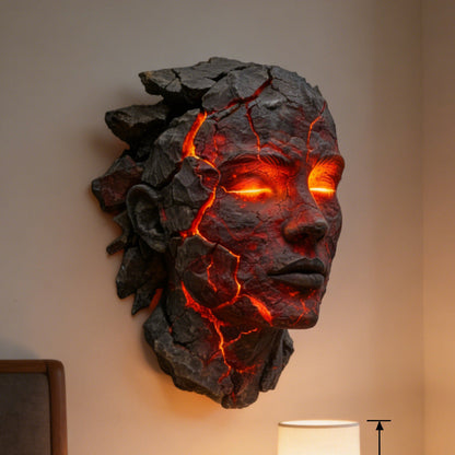Volcanic Cracked Soul Wall Lamp