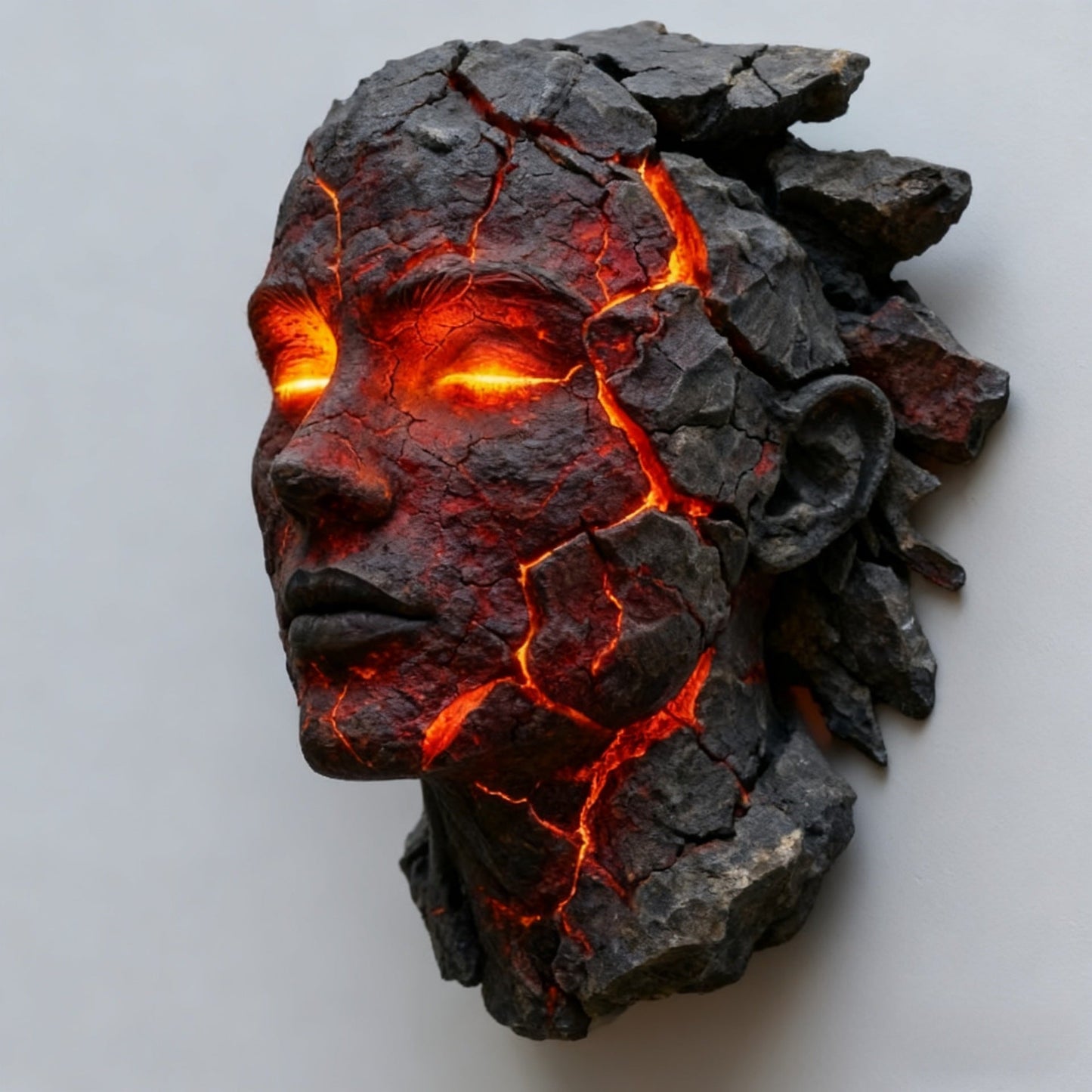 Volcanic Cracked Soul Wall Lamp