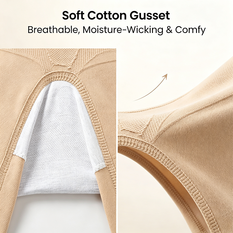 🧘Tummy Control Butt Lifter Faja Bodysuit, Back Support Scrunch Back Open Design