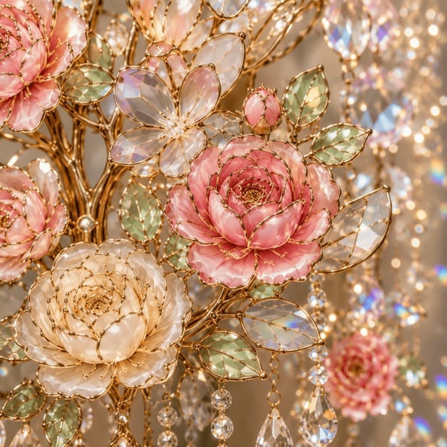 🔥🔥Last Day 50% OFF - 🌸Crystal Garden Suncatcher