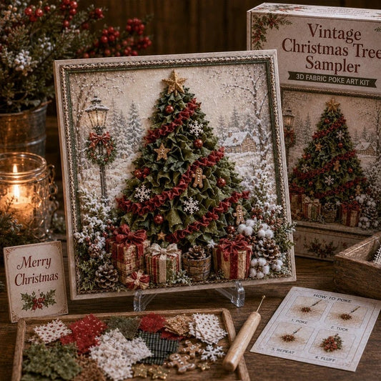🎁 3D-kerststof-poke-art-set🎄 Buy 2 & Get Free Shipping 🎁