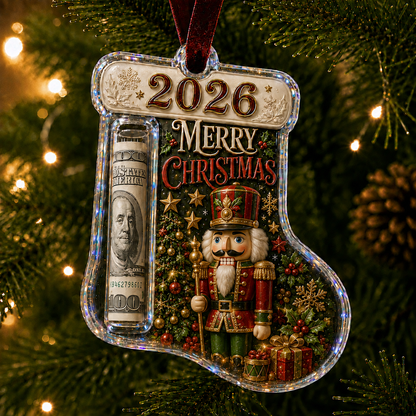 🎅 🎅2026 Christmas Gift 50% Off--Cash Clip Christmas Tree Ornament – Novelty Holiday Money Gift Clip | 9 Festive Styles