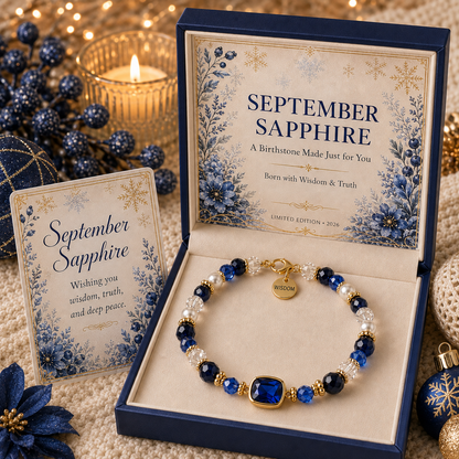 🎅  2026 Christmas Gift 50% Off--💎 Birthstone Meaning Bracelet | Limited Edition 2026