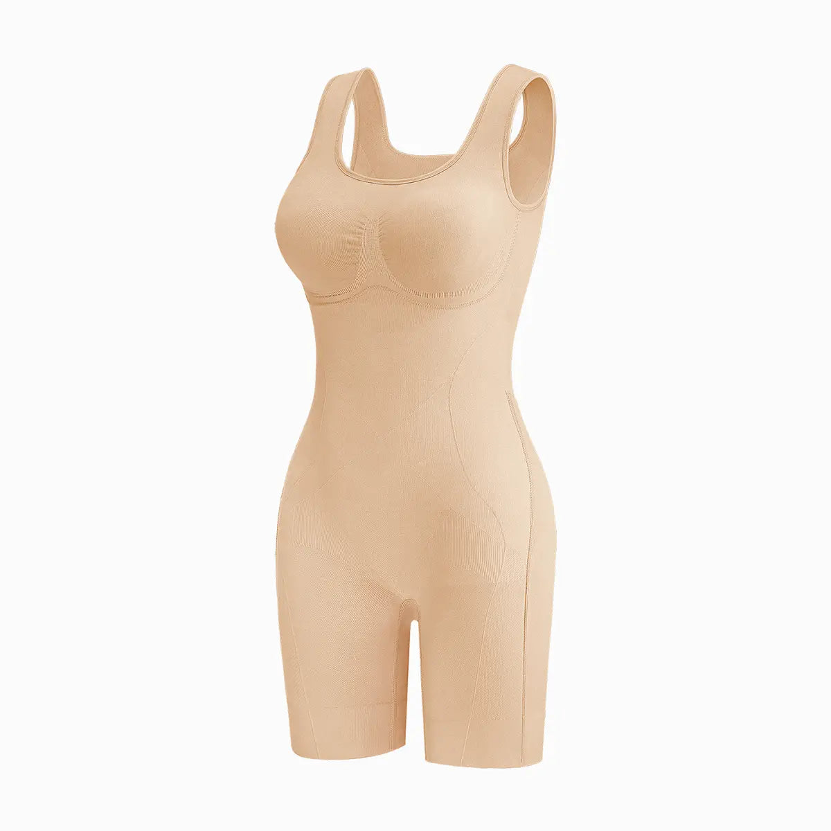 🧘Tummy Control Butt Lifter Faja Bodysuit, Back Support Scrunch Back Open Design