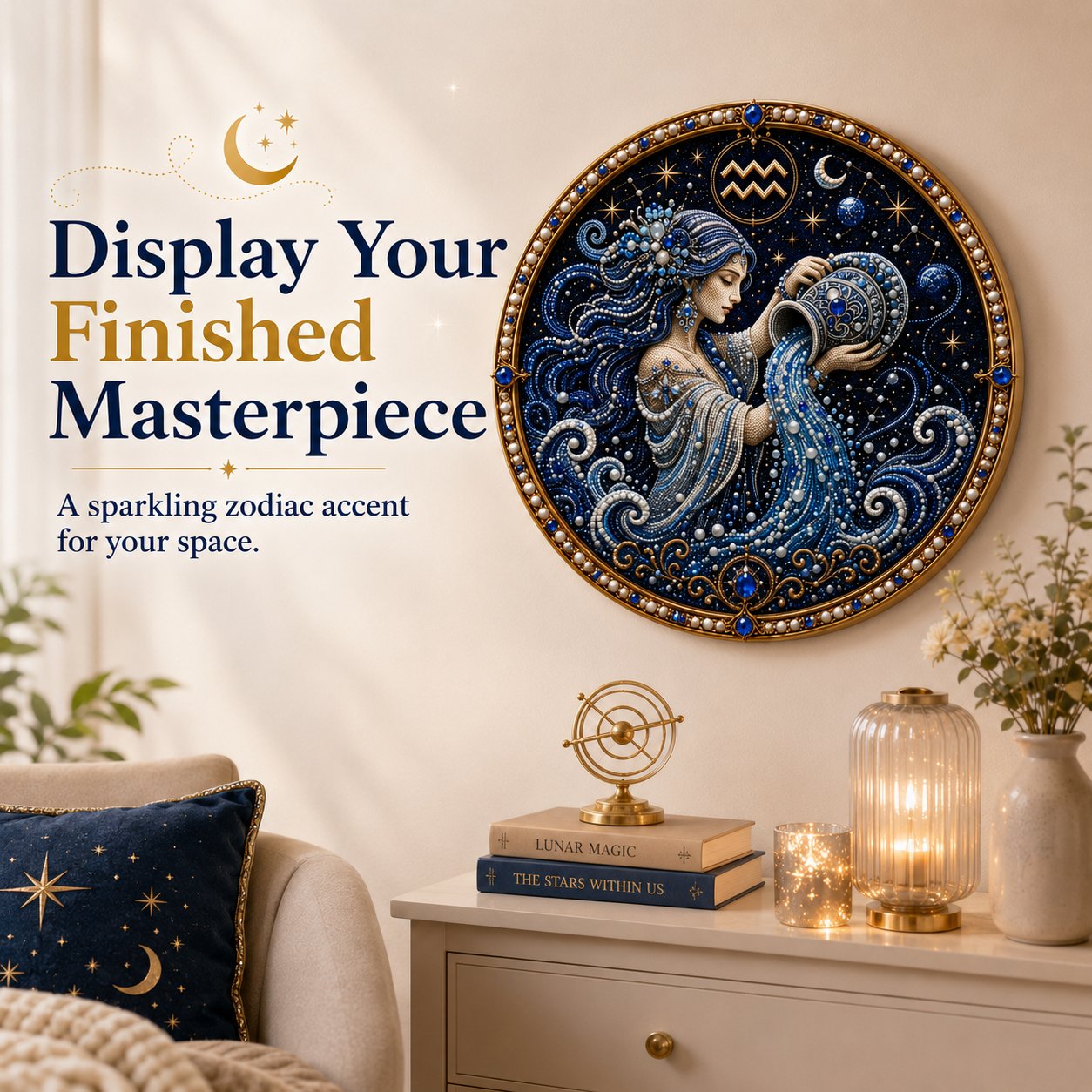 ♈♈12 Zodiac Signs Pearl Art Kit 🌙Buy 2+ Get Free Shipping