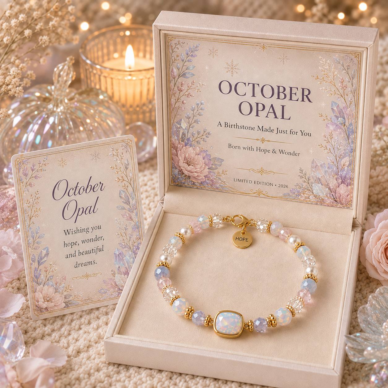 🎅 🎅 2026 Christmas Gift 50% Off--💎 Birthstone Meaning Bracelet | Limited Edition 2026