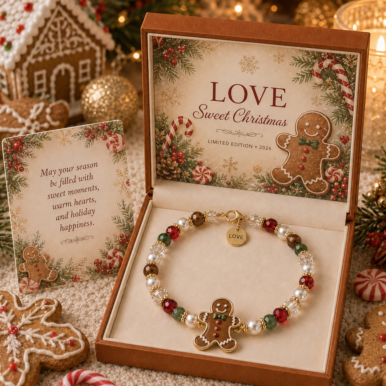 🎄 Christmas Blessings Bracelet | Limited Edition 2026