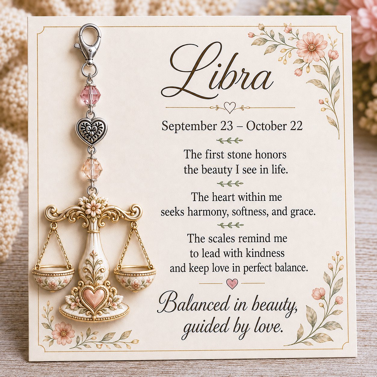 🎅🎅 2026 Christmas Gift 50% Off--✨  Commemorative keychains and cards featuring the birthstones of the 12 zodiac signs