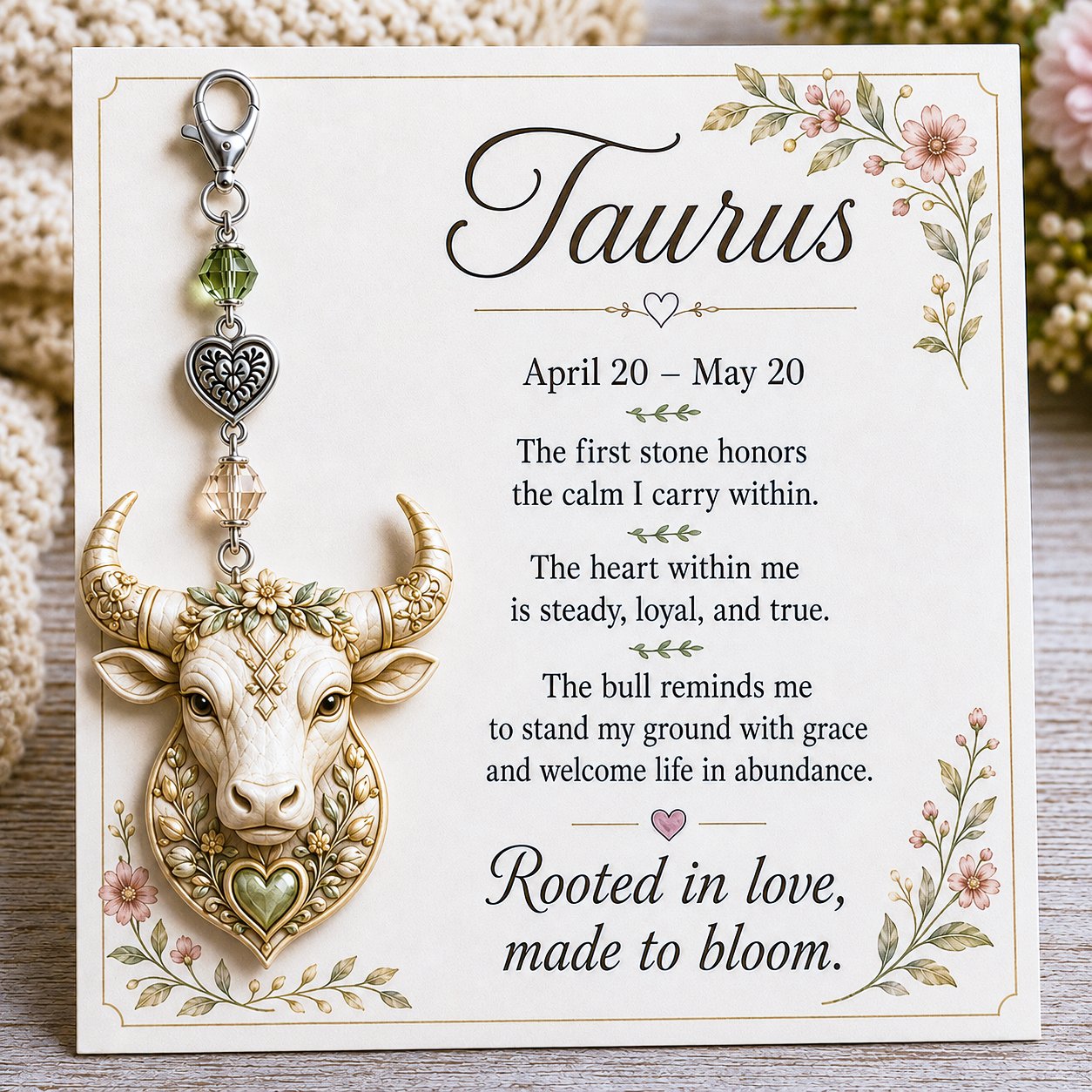 🎅🎅 2026 Christmas Gift 50% Off--✨  Commemorative keychains and cards featuring the birthstones of the 12 zodiac signs