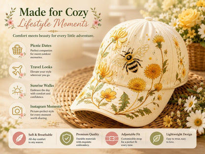 🎅 🎅 2026 Christmas Gift 50% Off--🌸🌿Garden Morning Cap  (✨2026 Limited Edition)