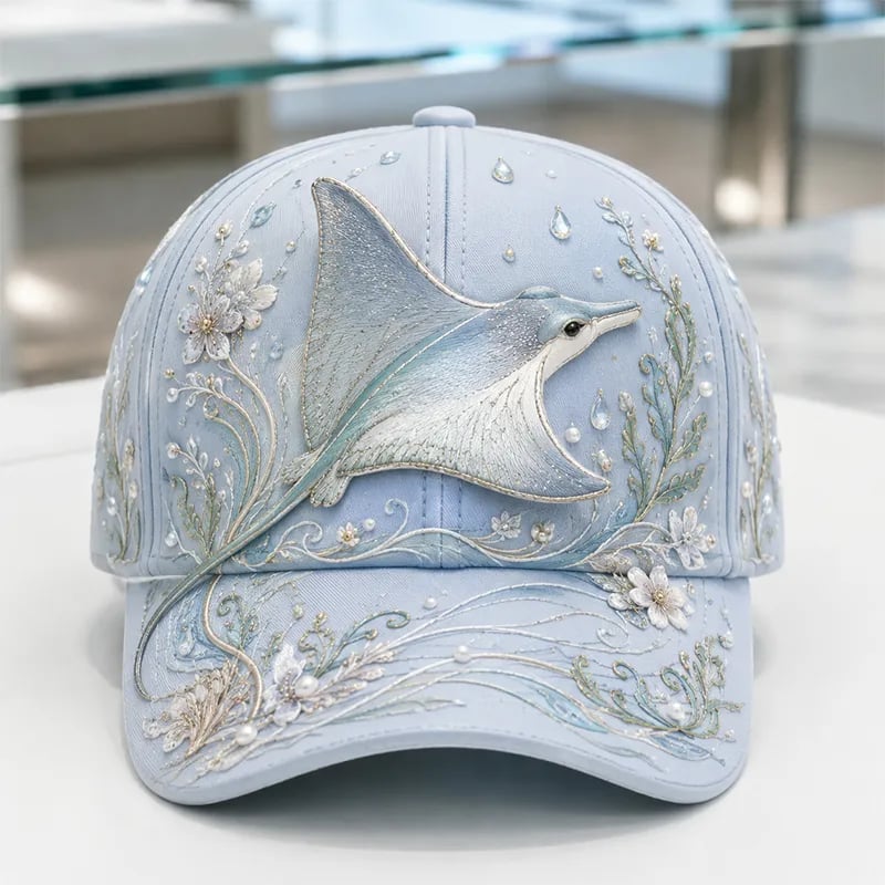 🎅 2026 Christmas Gift 50% Off--🔥 Last Day 49% OFF – 🌊 3D Ocean Creatures Printed Cap
