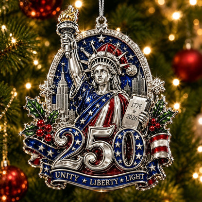 🏆 LIMITED TIME — 60% OFF FLASH SALE - America 250th Anniversary Christmas Ornament