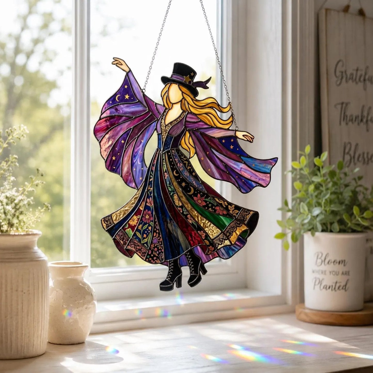 💥💥LAST DAY 57% OFF - 💃Stevie Nicks🤘Handmade  Spinner