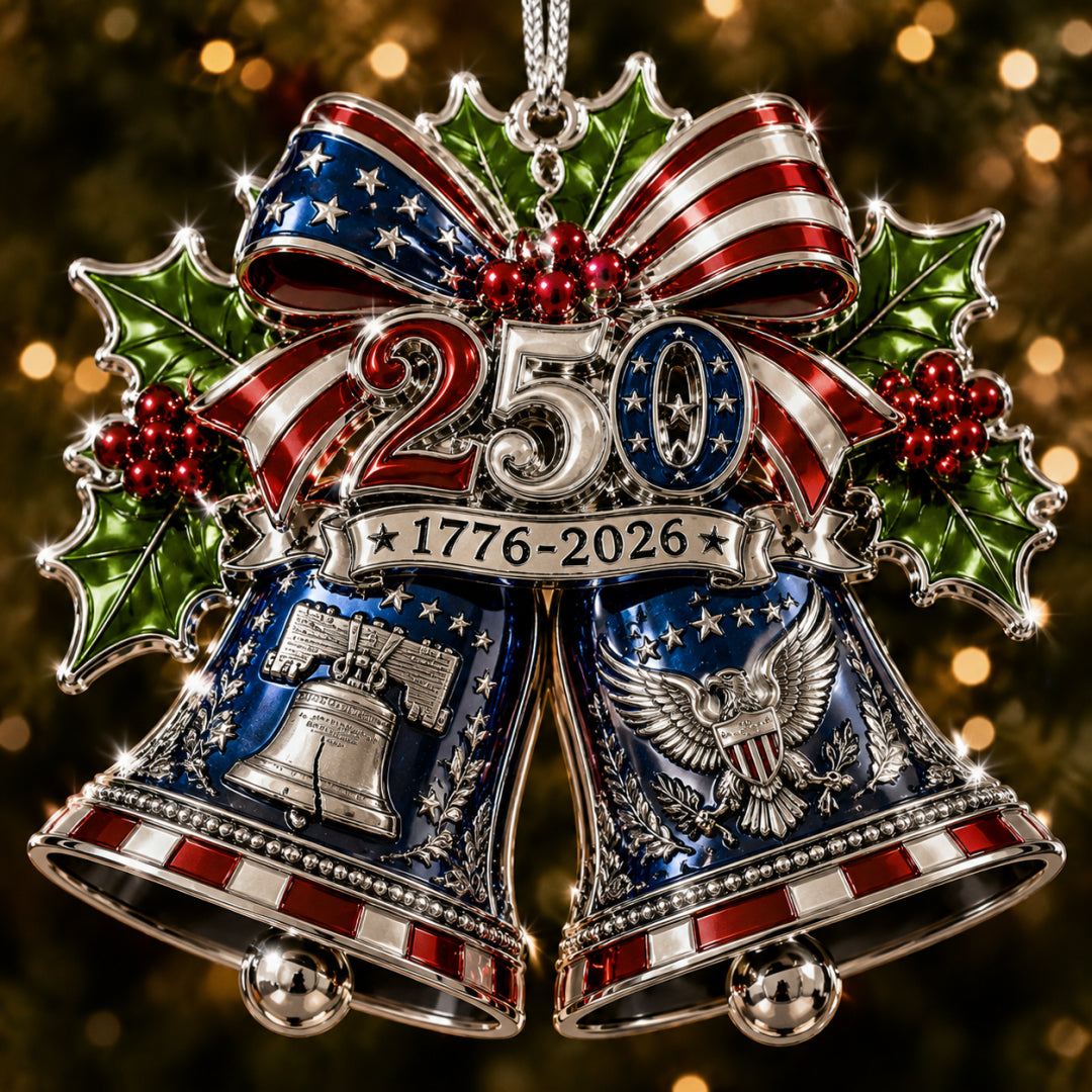 🏆 LIMITED TIME — 60% OFF FLASH SALE - America 250th Anniversary Christmas Ornament