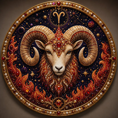 ♈♈12 Zodiac Signs Pearl Art Kit 🌙Buy 2+ Get Free Shipping
