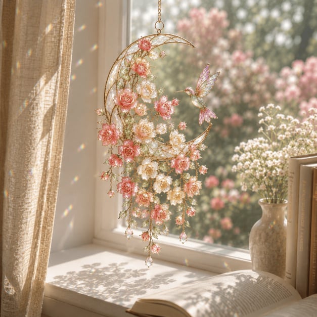 🔥🔥Last Day 50% OFF - 🌸Crystal Garden Suncatcher