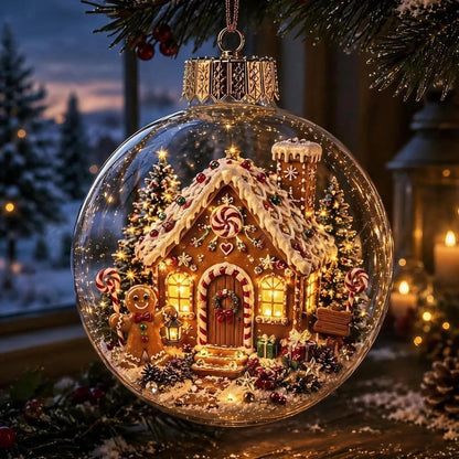 🎅🎅 2026 Christmas Gift 50% Off--Glowing Christmas Diorama Ornament