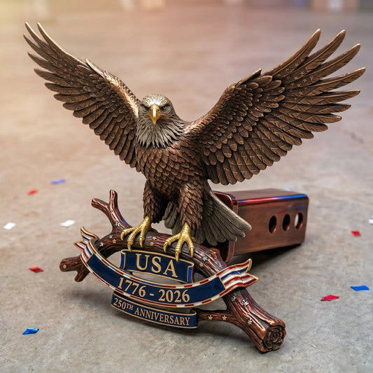 ⚡️⚡️Independence Day 50% OFF- 🦅 USA 250th Anniversary Eagle Trailer Hitch – A Legacy of Freedom on the Road