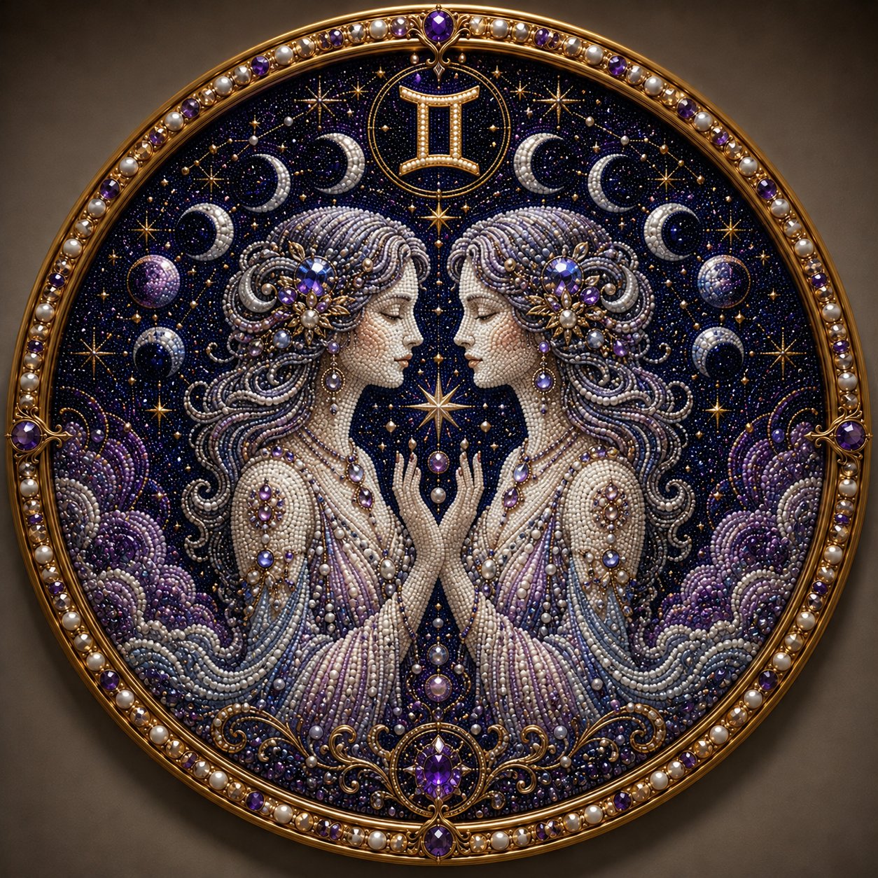 ♈♈12 Zodiac Signs Pearl Art Kit 🌙Buy 2+ Get Free Shipping