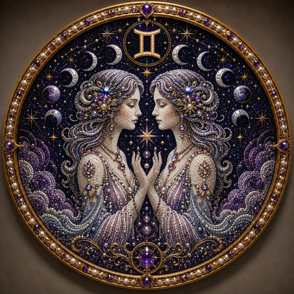 ♈♈12 Zodiac Signs Pearl Art Kit 🌙Buy 2+ Get Free Shipping