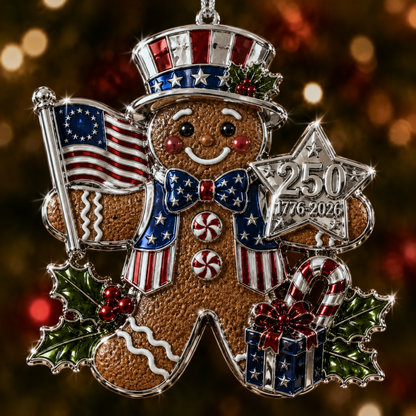 🏆 LIMITED TIME — 60% OFF FLASH SALE - America 250th Anniversary Christmas Ornament