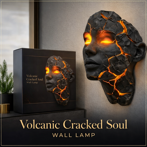 Volcanic Cracked Soul Wall Lamp