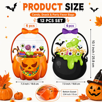 Halloween Goodie Bags for Kids - Trick or Treat Candy & Gift Bags