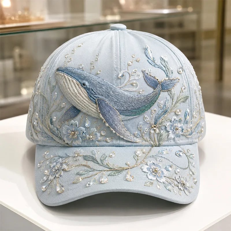 🎅🎅 2026 Christmas Gift 50% Off--🔥 Last Day 49% OFF – 🌊 3D Ocean Creatures Printed Cap
