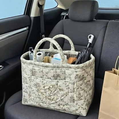 🔥LAST DAY 50% OFF🌟Car Storage Basket with Handle💖