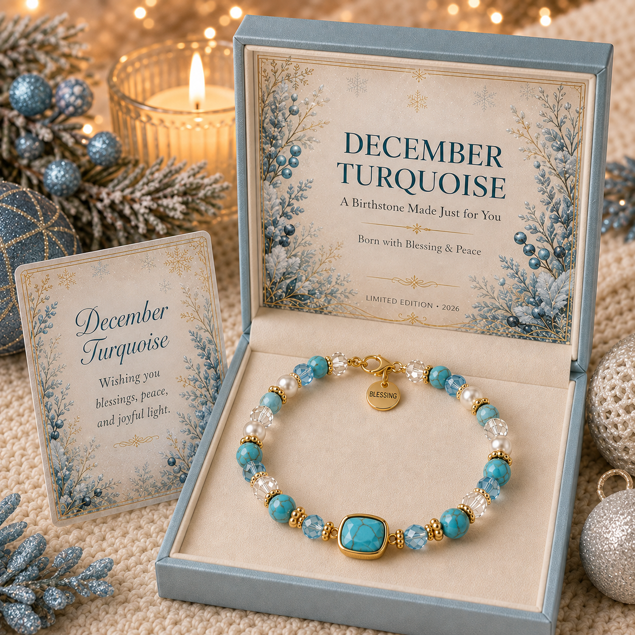 🎅  2026 Christmas Gift 50% Off--💎 Birthstone Meaning Bracelet | Limited Edition 2026