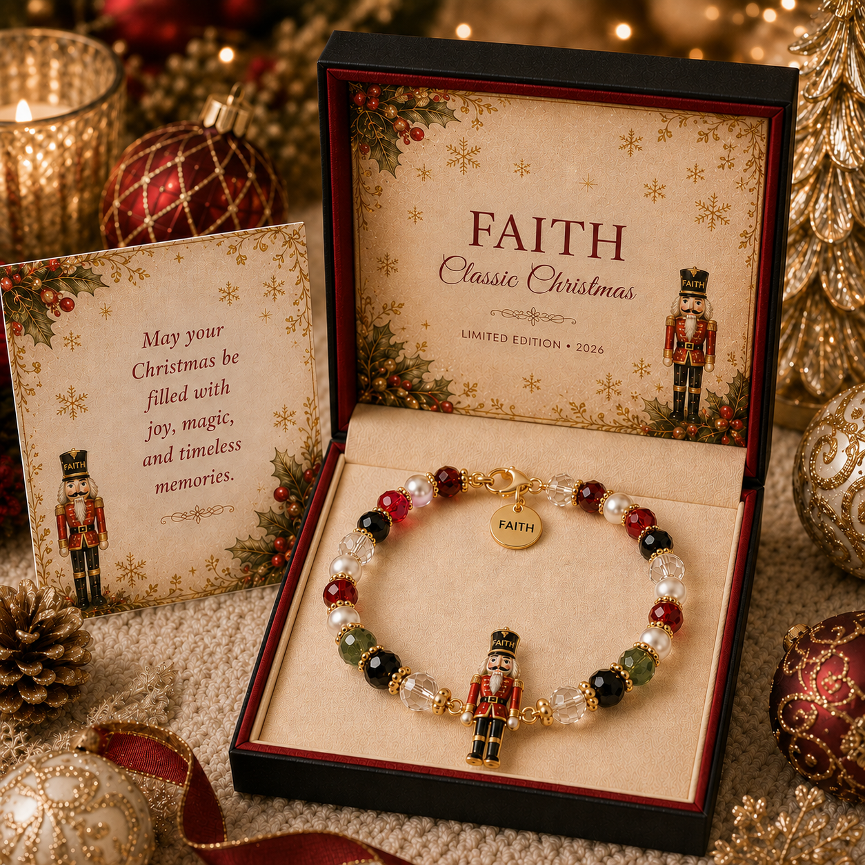 🎄 Christmas Blessings Bracelet | Limited Edition 2026