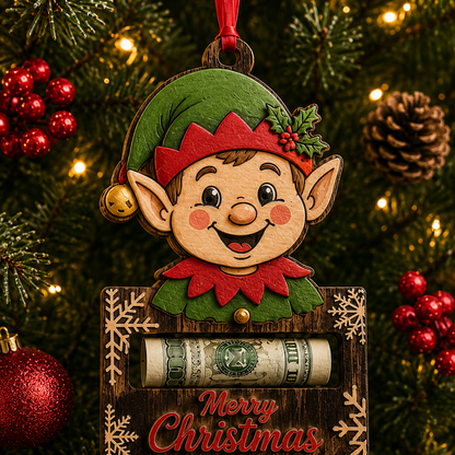 🎅 2026 Christmas Gift 50% Off--Christmas Cash Gift Ornament | Money Holder Tree Decoration 10 Styles