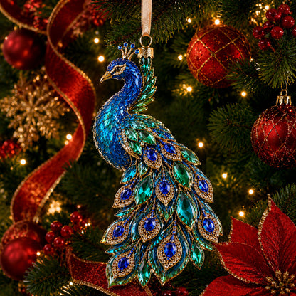🎅🎅 2026 Christmas Gift 50% Off--⏳ Last Day 49% OFF – 💎 Luxury Crystal Christmas Ornaments | Sparkling Gemstone Peacock, Butterfly & Bird Tree Decorations for Elegant Holiday Décor 🎄✨