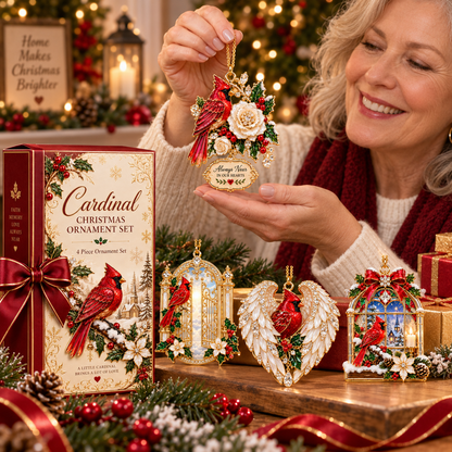 🎅 🎅 2026 Christmas Gift 50% Off--Cardinal Christmas Ornament –  Red Bird Holiday Keepsake, Meaningful Memorial Gift for Family & Loved Ones